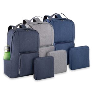 Mochila Dobrável de Poliéster COD 14407