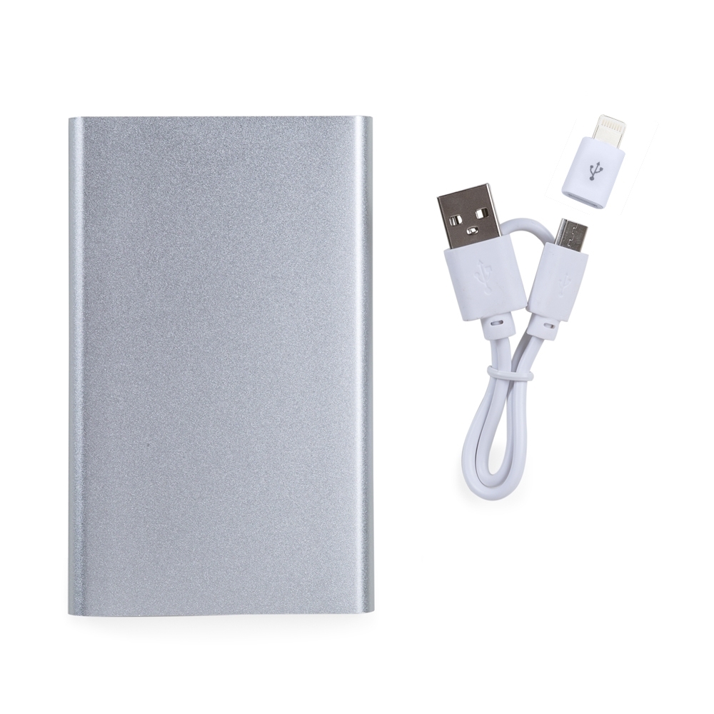 Power Bank Metal c/ Indicador Led COD 02012