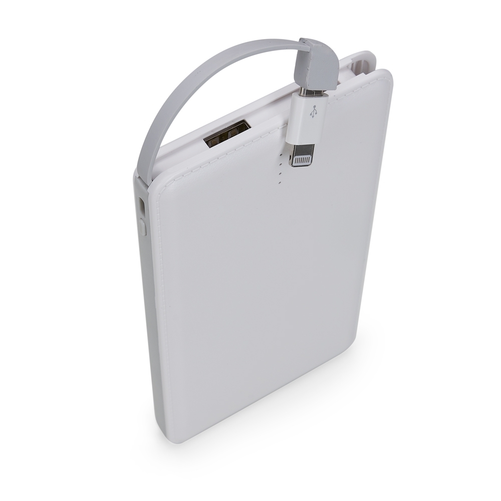 Power Bank Plástico Slim c/ Indicador Led COD 02033 - Imagem 2