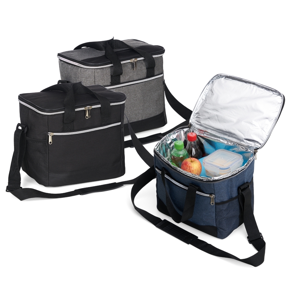 Sacola Poliéster 25L com Bolso Térmico COD 18606