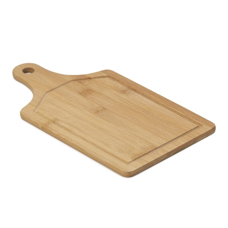 Tábua de corte com canaleta e acesso para gancho. COD 18580