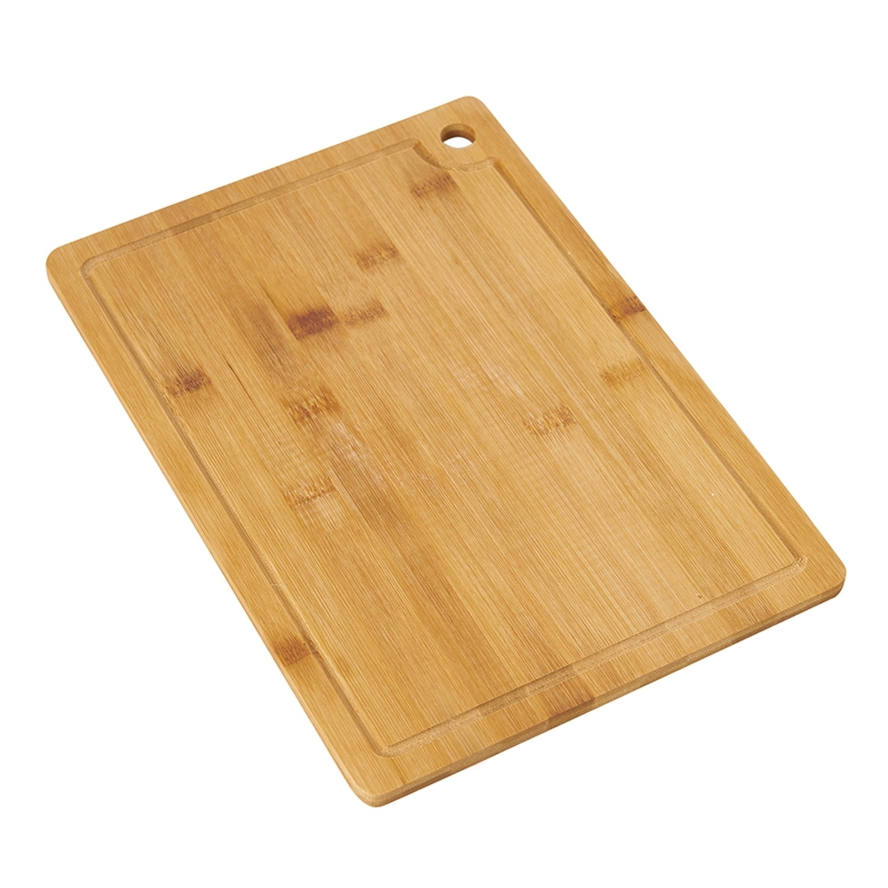 Tábua de corte com canaleta e acesso para gancho. COD 18584