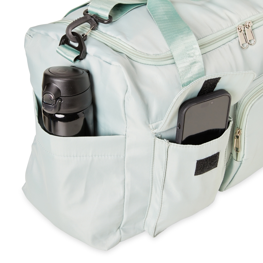 Brindes Personalizados Corporativo BH para Empresas | Bolsa de Viagem 28 Litros Bolsos Laterais