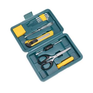 Brindes Personalizados BH Corporativo para Empresas | kit Ferramentas Maleta Azul 11 Peças