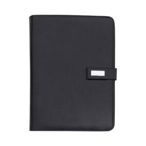 Brindes Personalizados BH Corporativos | Pasta Convenção com Fecho Imantado PRETO