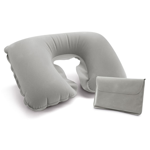 Brindes Personalizados em BH | Almofada de Pescoço PVC Aveludado Fornecida em Bolsa