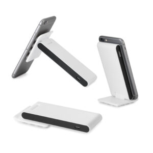 BH Brindes Corporativos Personalizados | Bateria Portátil ABS com Ventosas na Base Bateria de Lítio