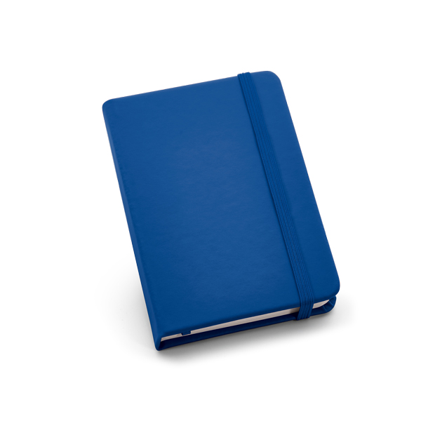 Brindes Personalizados em BH para Empresas | Caderno Capa Dura Couro Sintético AZUL