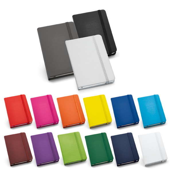 Brindes Personalizados em BH para Empresas | Caderno Capa Dura Couro Sintético 15 CORES