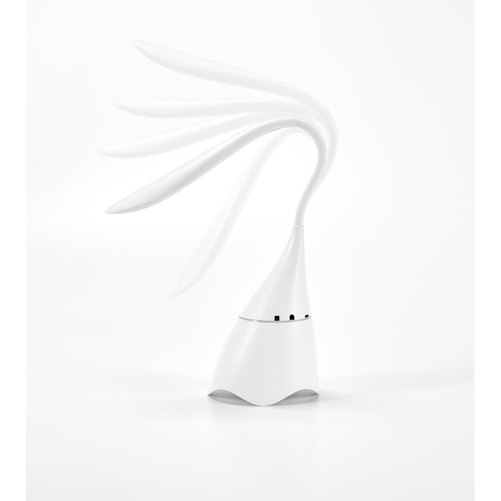 Brindes Personalizados para Empresas BH | Luminária de Mesa com Caixa de Som Autonomia até 6 Horas Incluso Cabo USB para Carregar