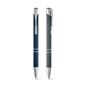 Brindes Personalizados Corporativos BH | Caneta Esferográfica Alumínio Inteira Colorida