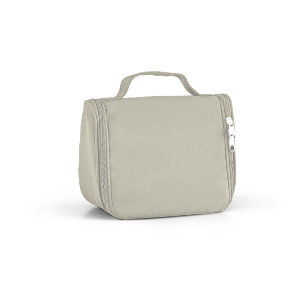 Brindes Personalizados para Corporativas BH | Nécessaire Microfibra com Vários Bolsos Interiores BRANCO