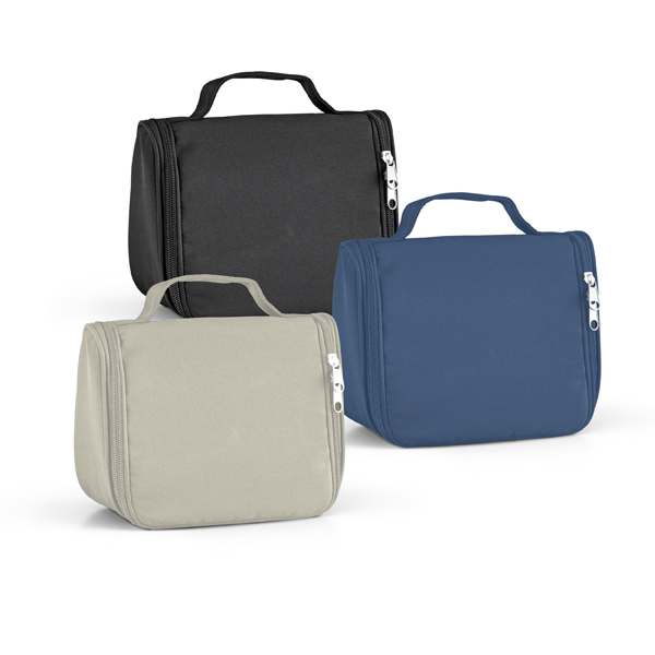 Brindes Personalizados para Corporativas BH | Nécessaire Microfibra com Vários Bolsos Interiores