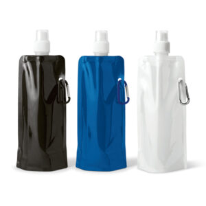 Brindes Corporativos Personalizados para Empresas em BH | Squeeze Dobrável 460ml PE 3 CORES