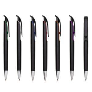 Brindes Personalizados para Empresas em BH | Caneta Plástica 7 CORES Aciona por Clique