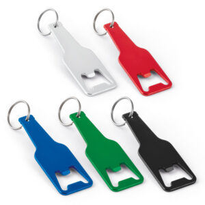 Brindes Personalizados em BH | Chaveiro Abridor de Garrafa de Alumínio Forma de Garrafa