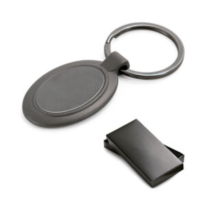Brindes Corporativos Personalizados em BH | Chaveiro de Metal Oval Incluso Caixa