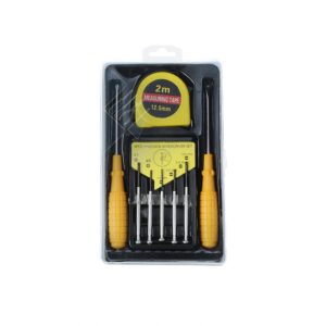 Brindes Personalizados Corporativos em BH | Kit Ferramentas 8 Peças Chave Phillips Chave Fenda 5 Chaves Precisas