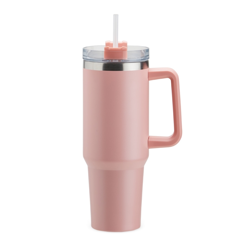 Brindes para Empresas Personalizados em BH | Caneca Térmica 1,2 Litro ROSA