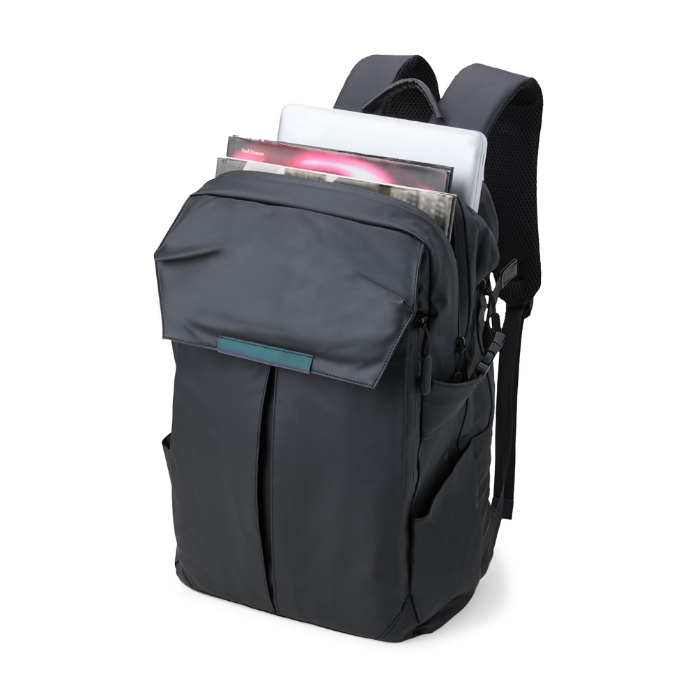 Brindes Personalizados Corporativos | Mochila de Couro Sintético 30 Litros PRETO